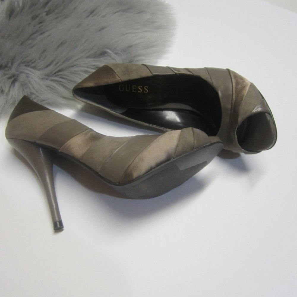 Womens Guess Open Toe Heels size 8 - Picture 2 of 5